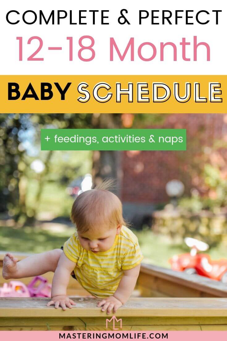 The Complete Perfect 12 18 Month Old Baby Schedule Free Schedule