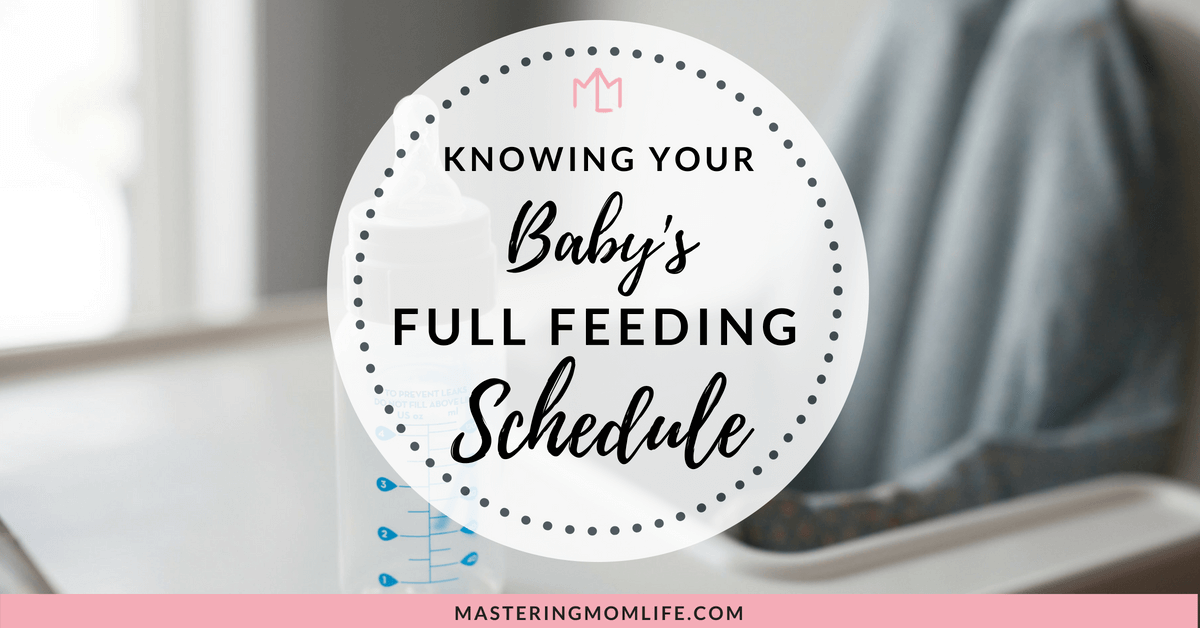 Full Feeding Schedule | Feeding to Get Your Baby Full | Baby Tips | Feeding Schedule | Mom Life Tips | #momadvice #parenting