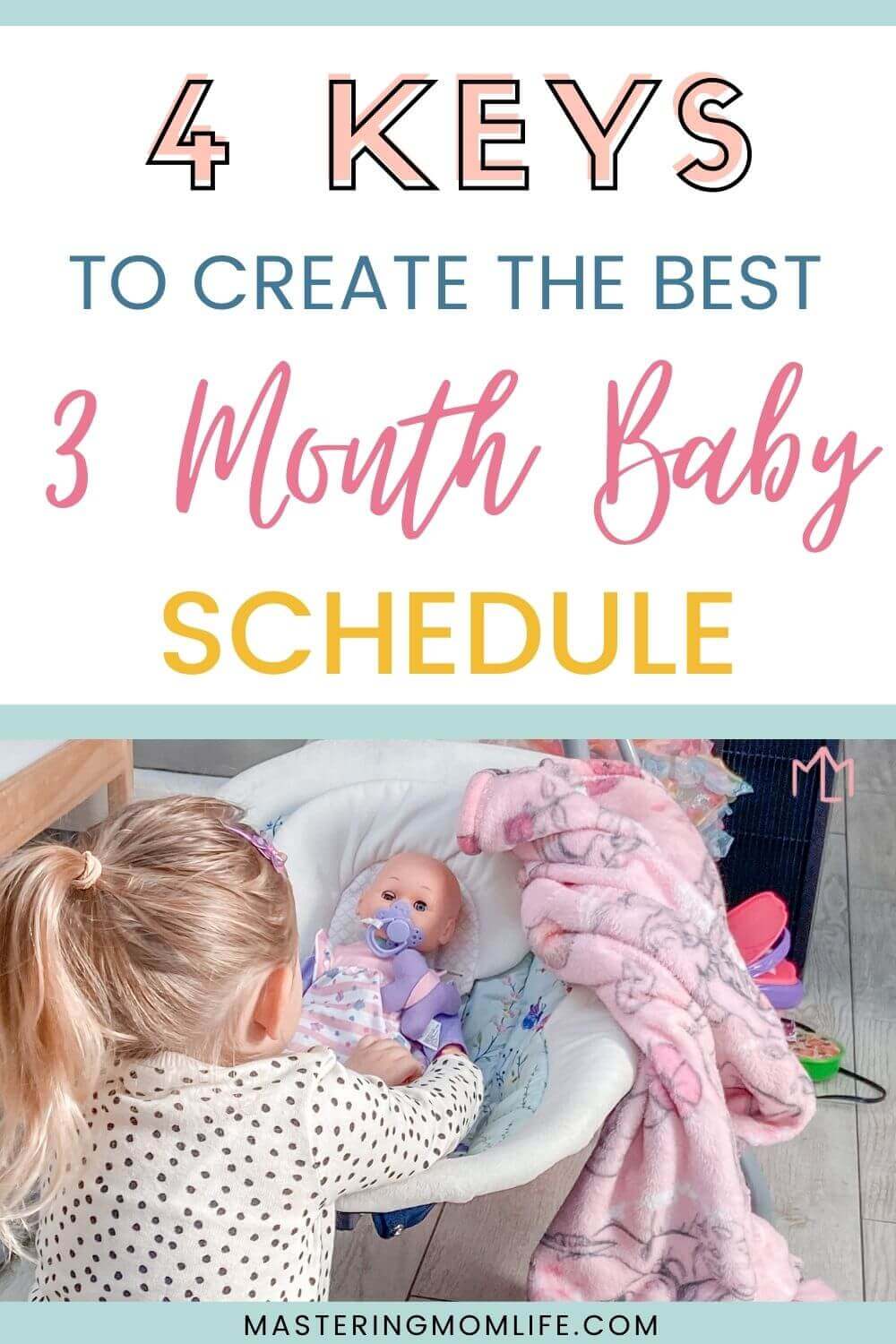 Easy 3 Month Baby Schedule How to Create One + Sample Routine