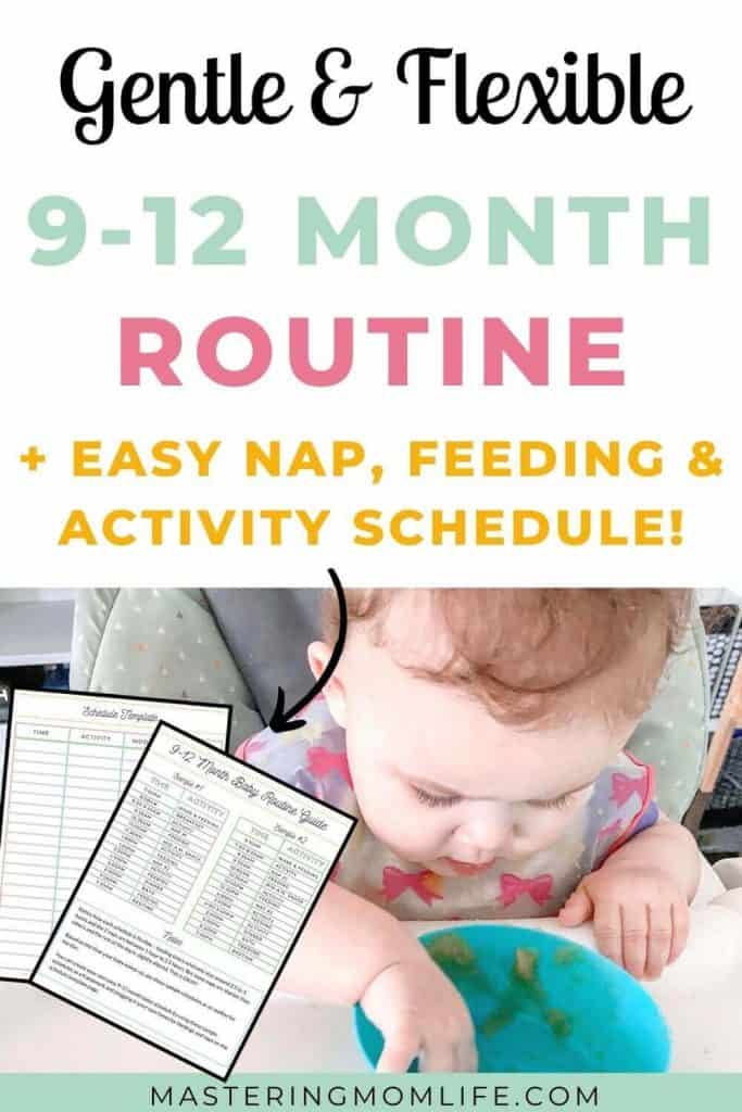 Gentle 9-12 Month Baby Routine: Step by Step to Help Your Baby Thrive