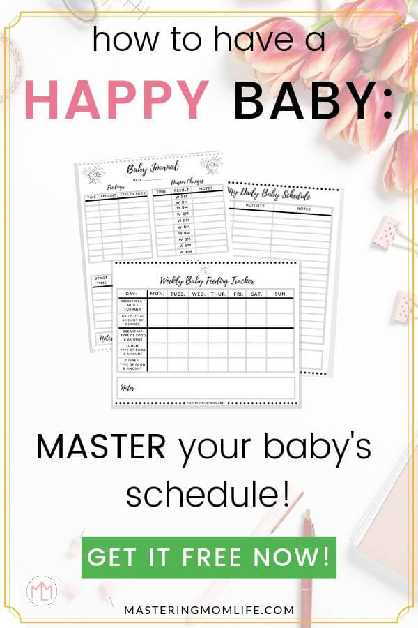 Free Baby Printables to Master your baby's schedule