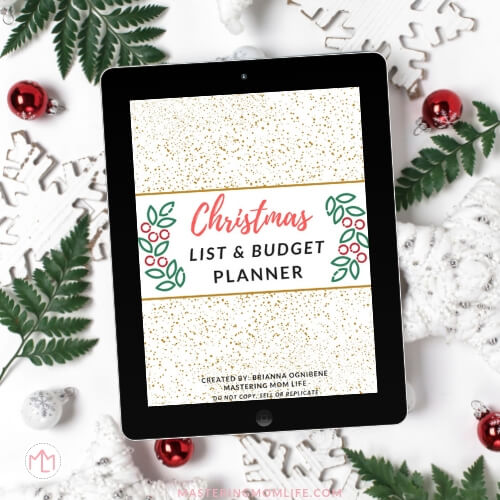 Christmas List & Budget Planner Ipad Image