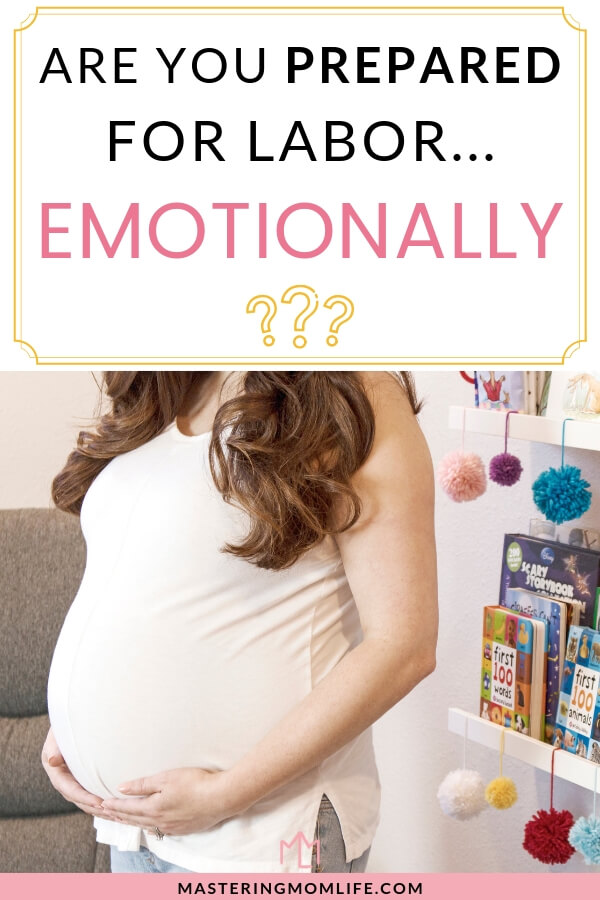 Are you prepared for labor emotionally? | Image of pregnant woman