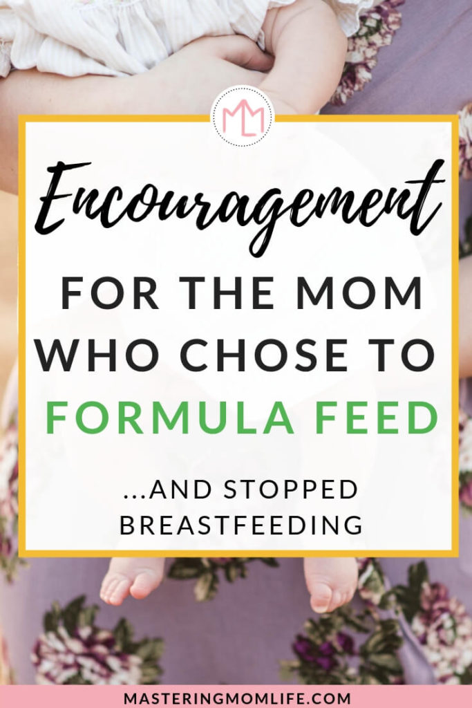 Encouragement for the Formula Feeding Mom | Mom Advice | Baby Tips New Mom | Parenting Advice | #momlife #mom
