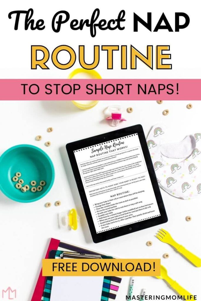 The perfect nap routine free printable