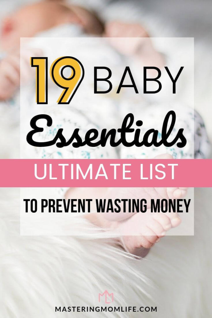 19 Baby Essentials: The Ultimate List to help you prevent wasting money| Image of baby